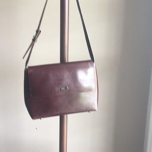 Vintage Oroton leather shoulder bag.